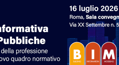 BIM e Gestione Informativa delle Opere Pubbliche